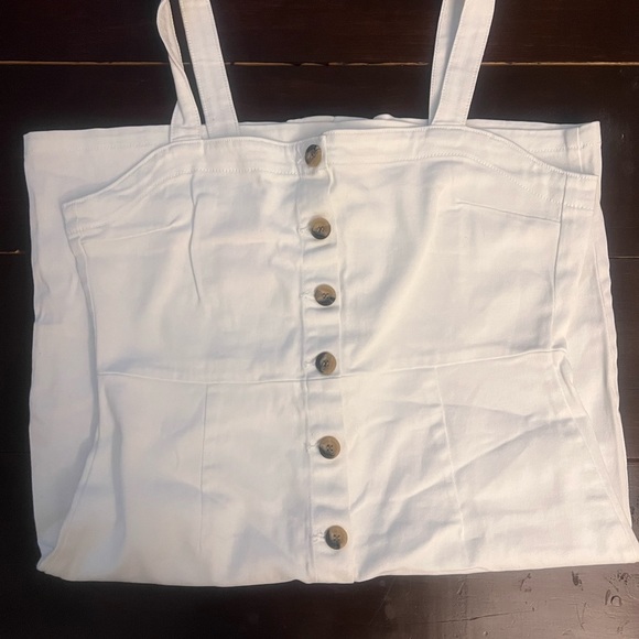 H&M Twill Dress with Buttons - Picture 3 of 6